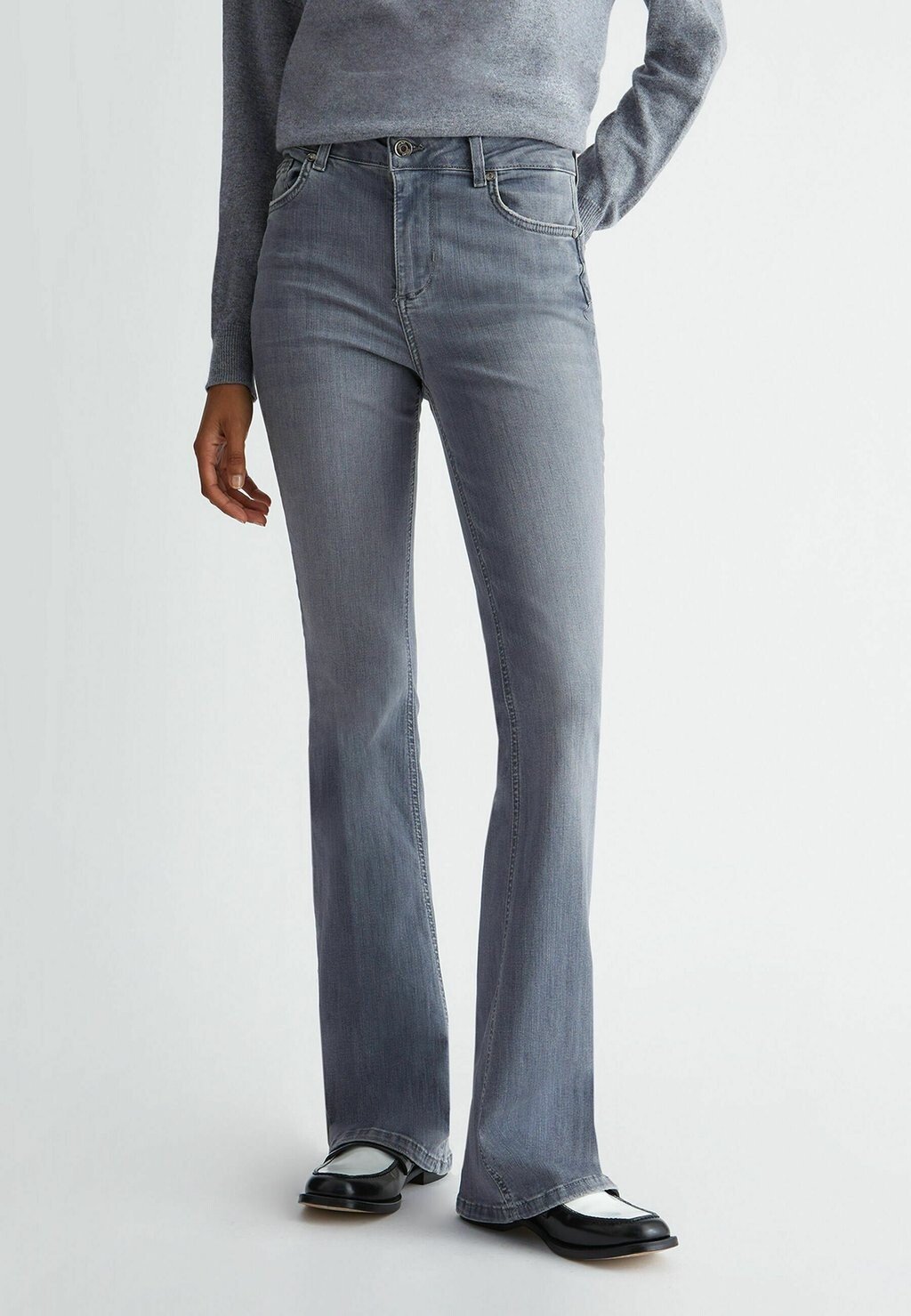

Джинсы Bootcut BOTTOM UP LIU JO, серый деним