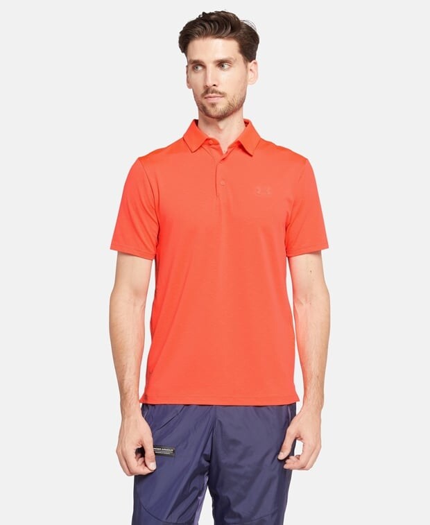 

Функциональная рубашка-поло Under Armour, персик