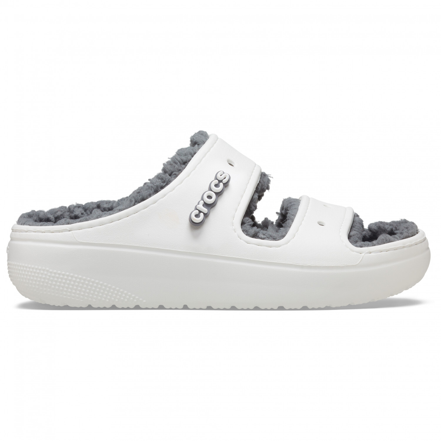 

Домашние тапочки Crocs Classic Cozzzy Sandal, белый