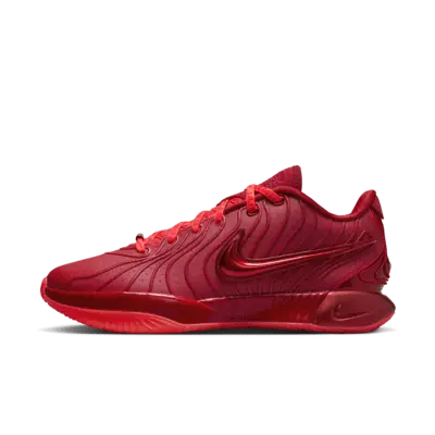 

Кроссовки Nike LeBron XXI Basketball Shoes, цвет Bright Crimson/Gym Red