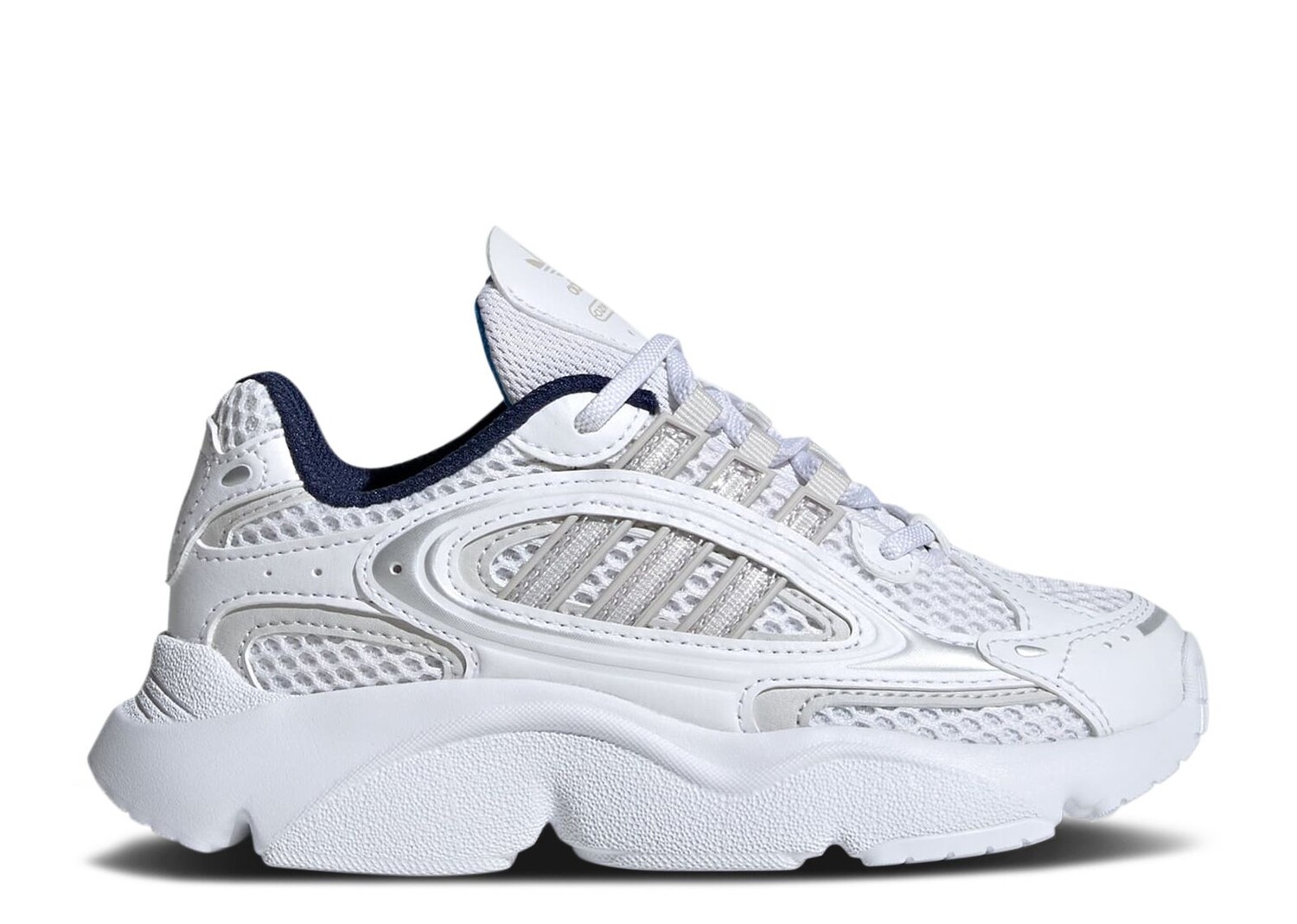 

Кроссовки adidas Ozmillen Elastic Lace J 'White Bright Blue', белый