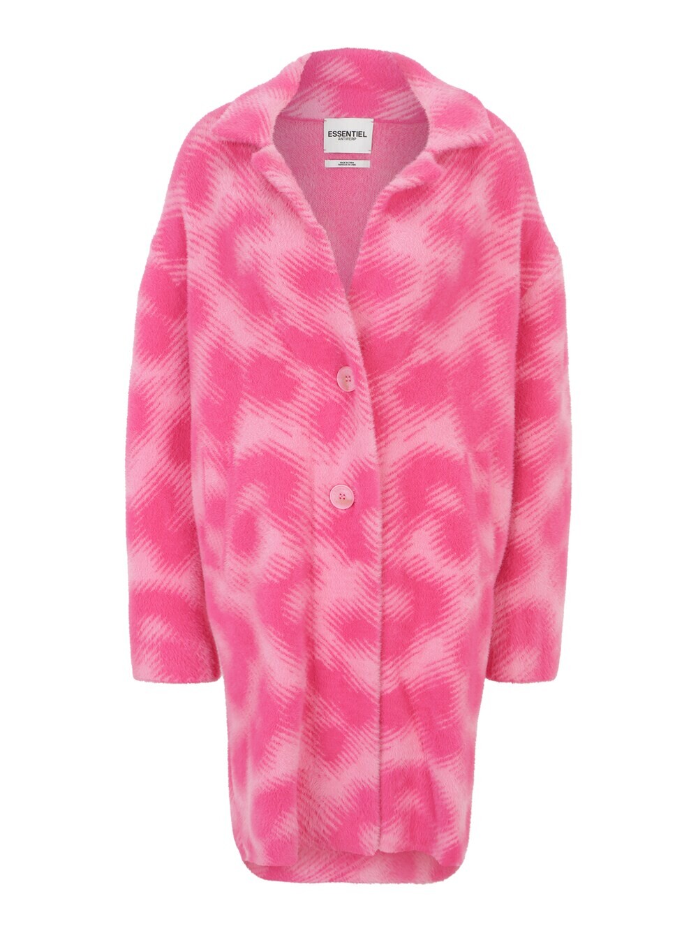 

Вязаное пальто Essentiel Antwerp Elium, розовый