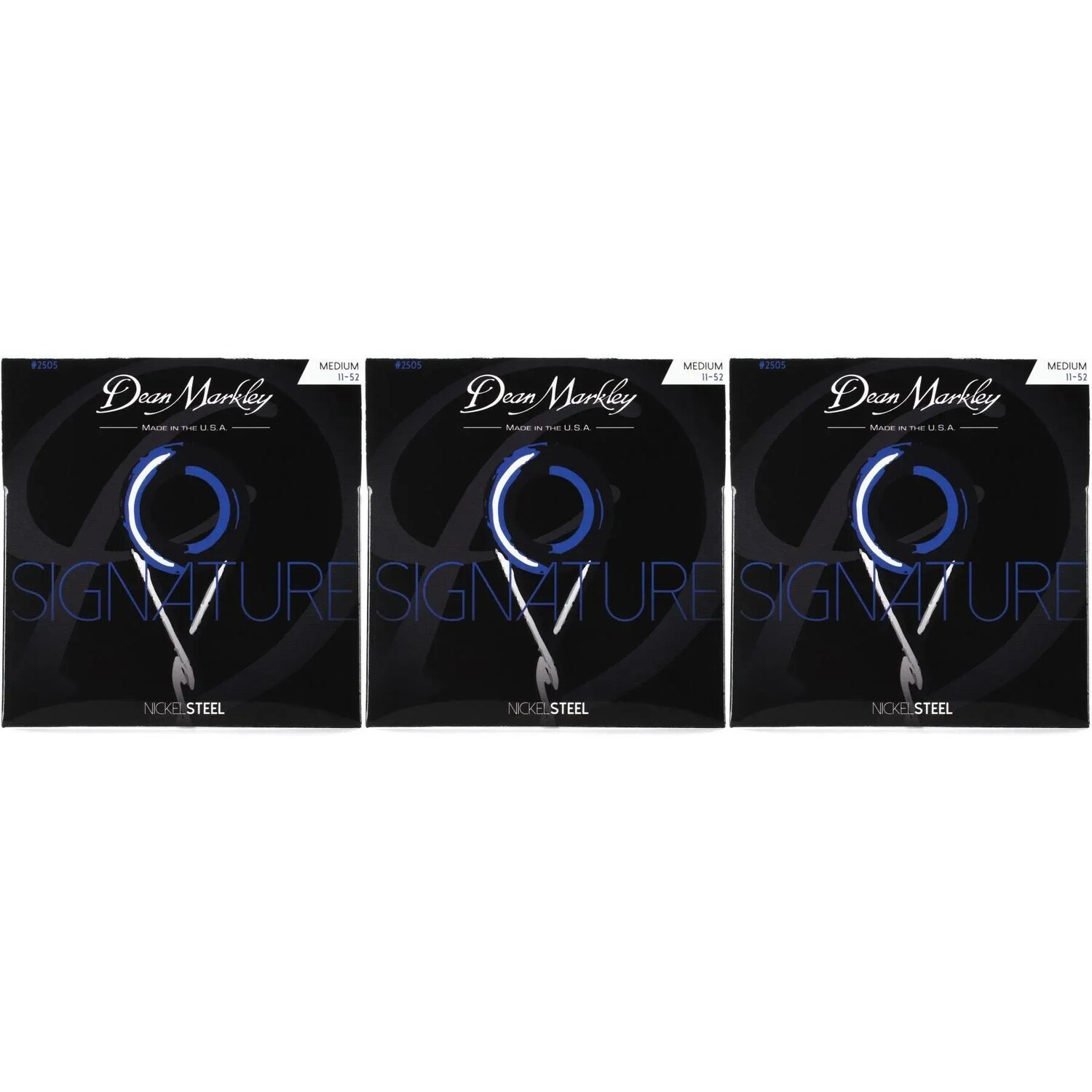 

Струны для электрогитары Dean Markley 2505 Signature Series из никелевой стали — .011-.052, средние (3 шт.)