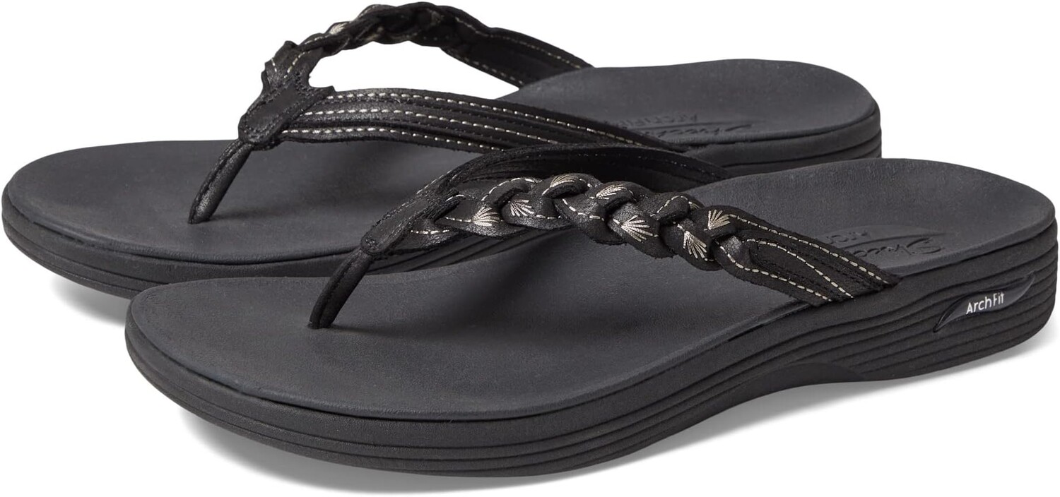 

Шлепанцы Arch Fit Maui - Beach Bound SKECHERS, черный
