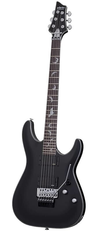 

Электрогитара Schecter Damien Platinum 6 Floyd Rose Electric Guitar, Satin Black, 1183
