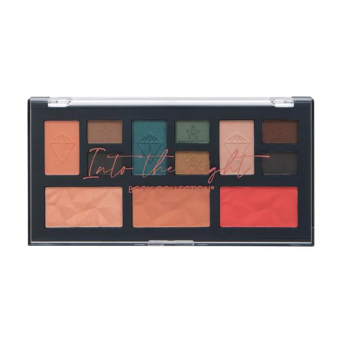 

Тени для век into the night paleta sombra de ojos Body Collection, цвет multicolor