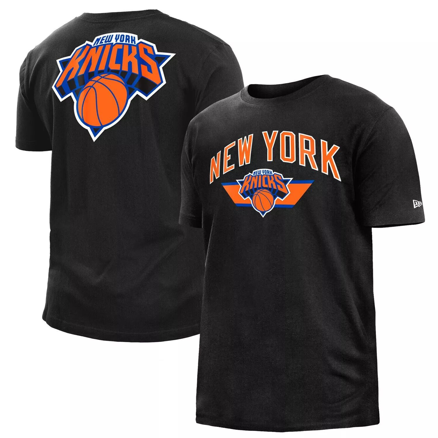 

Мужская черная футболка New York Knicks 2022/23 City Edition Big & Tall New Era