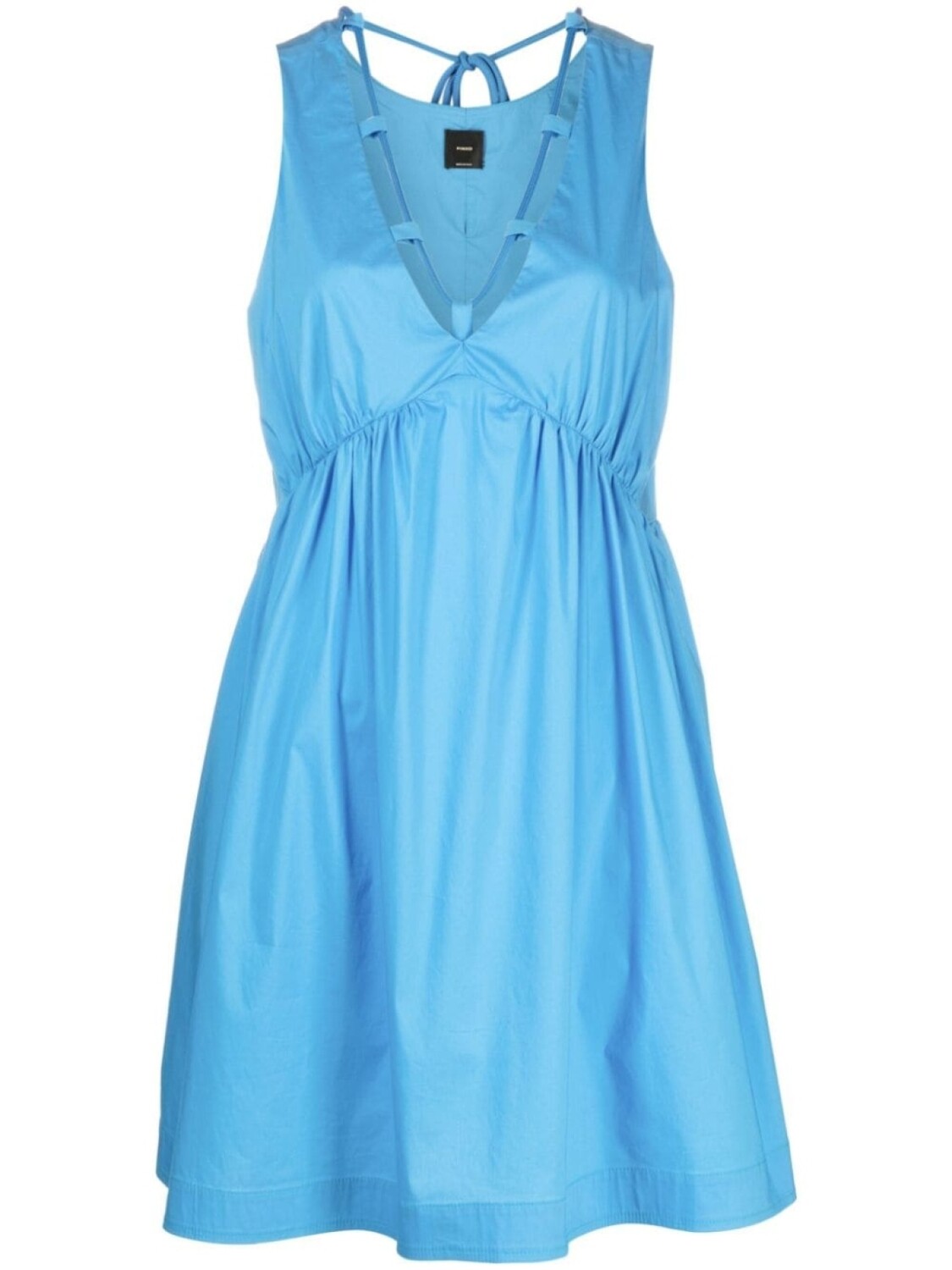 

PINKO короткое платье с кулиской, синий