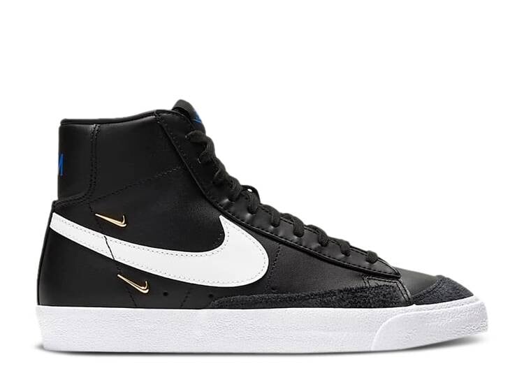 Nike WMNS BLAZER MID 77 SE SISTERHOOD BLACK METALLIC GOLD CDEK.Shopping