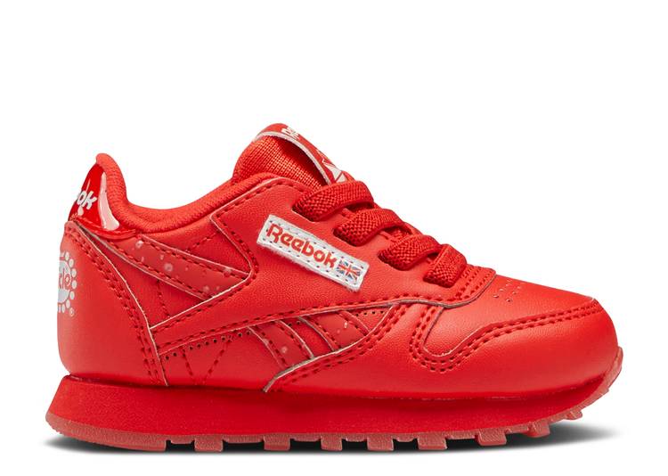 

Кроссовки Reebok POPSICLE X CLASSIC LEATHER TODDLER 'INSTINCT RED', красный