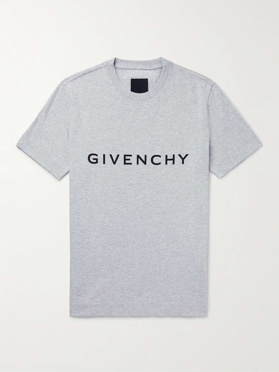 

Футболка из хлопкового джерси с логотипом GIVENCHY, серый