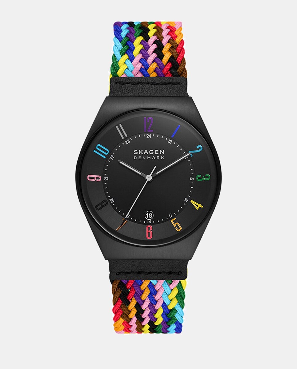 

Grenen Pride SKW6877 Разноцветные мужские часы R-PET Skagen, мультиколор