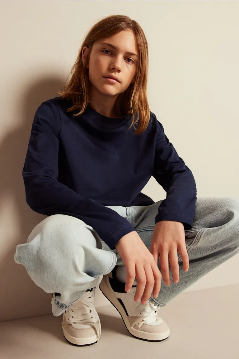 

Упаковка из 5 трикотажных рубашек H&M, синий
