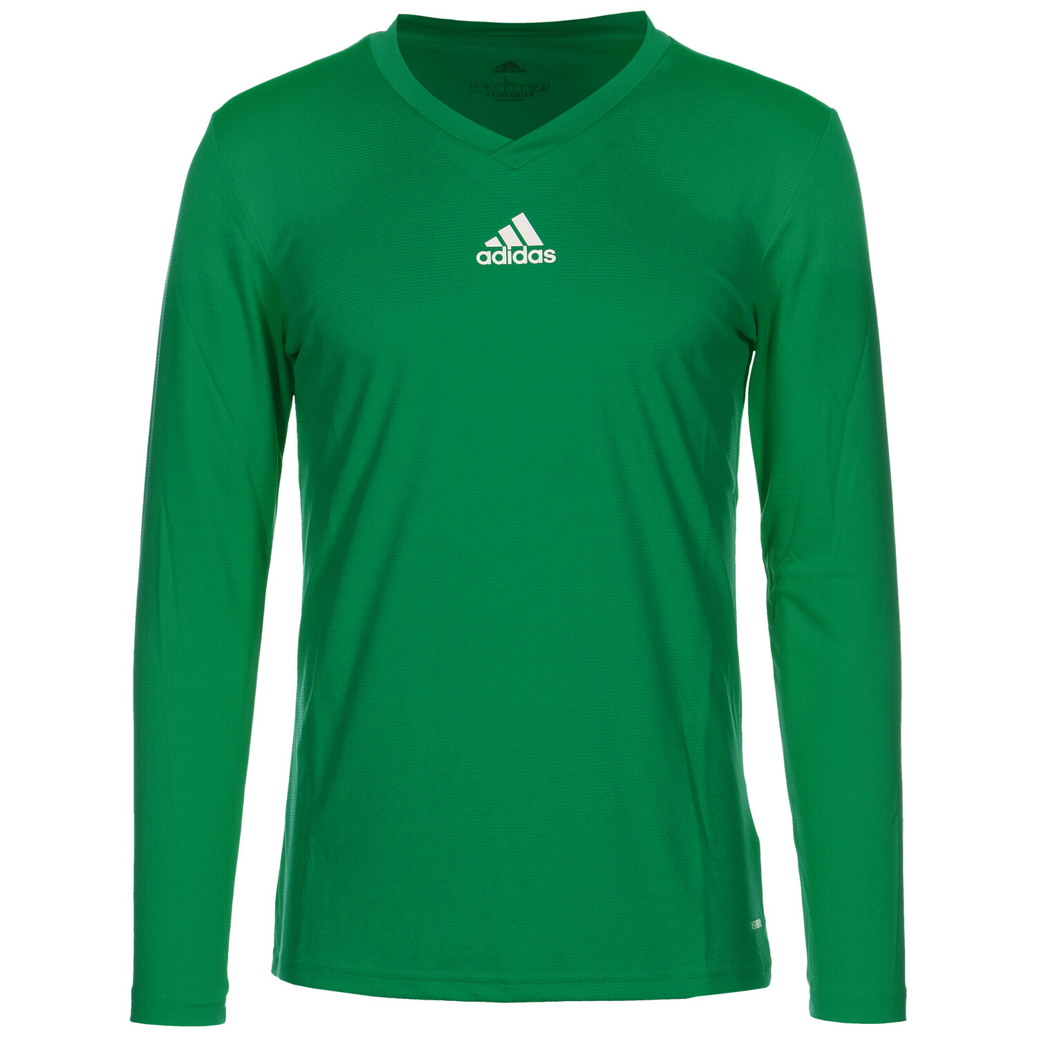 

Лонгслив adidas Performance Team Base, зеленый