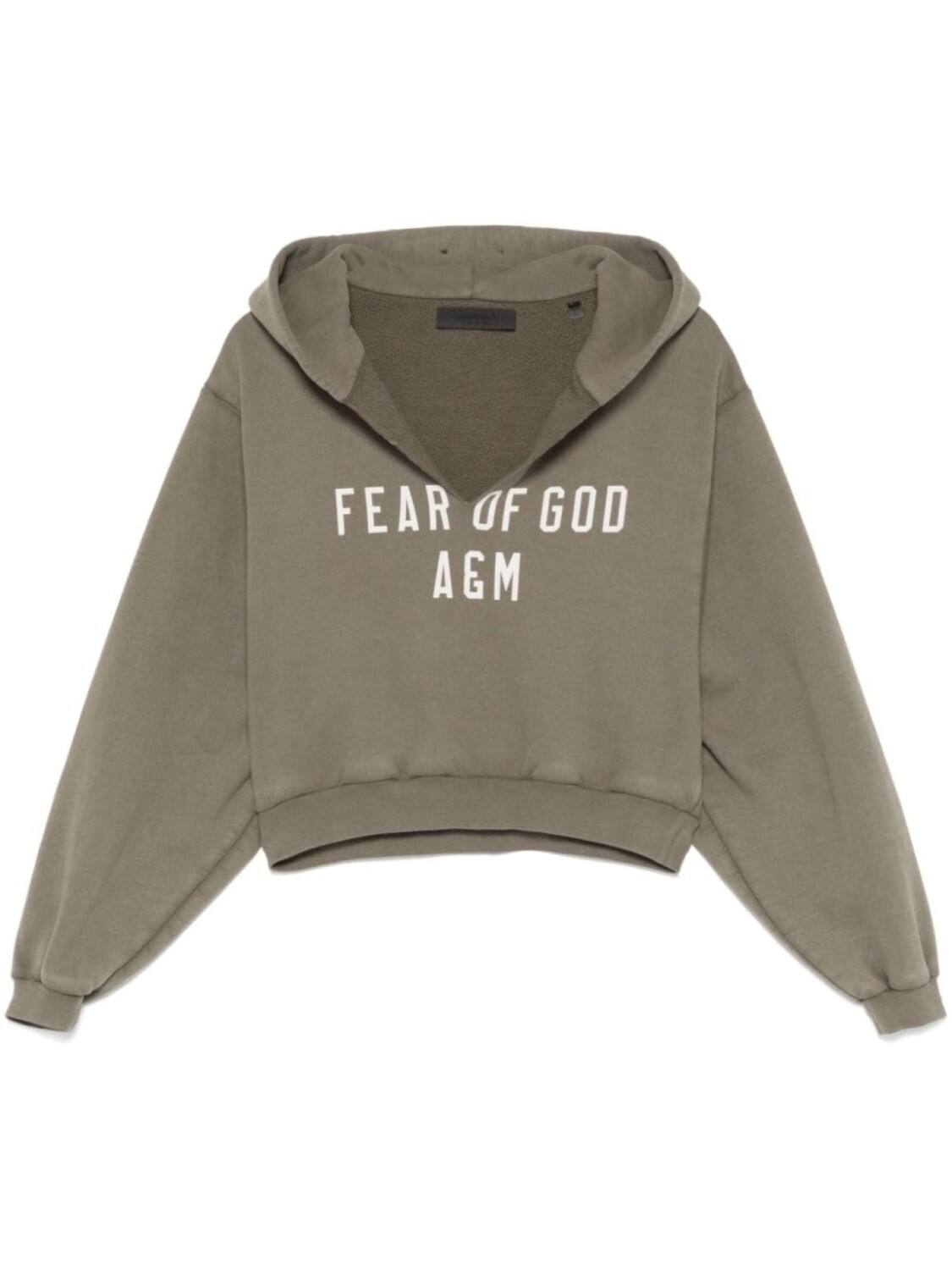 

FEAR OF GOD ESSENTIALS худи с логотипом, зеленый