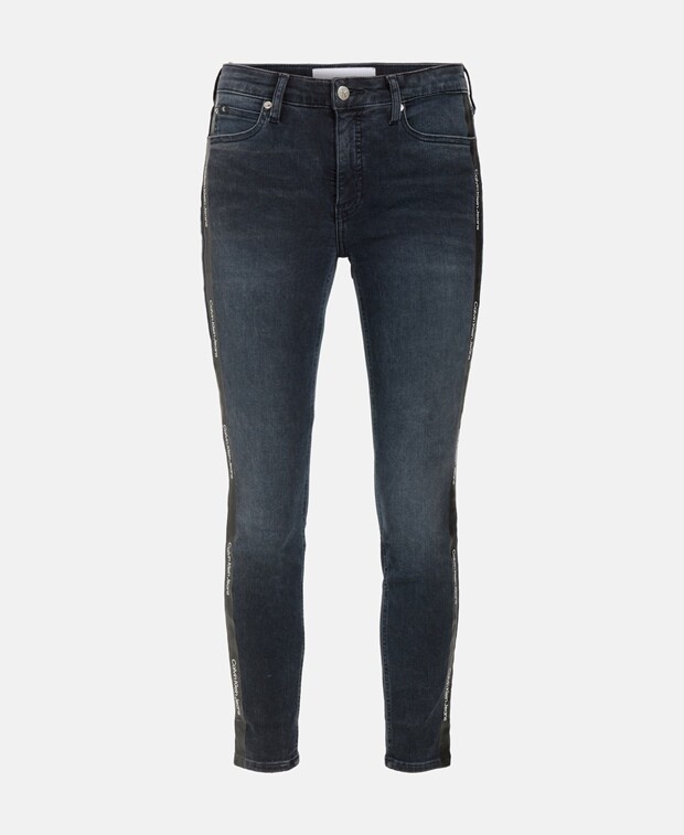 

Джинсы узкого кроя Calvin Klein Jeans, темно-синий