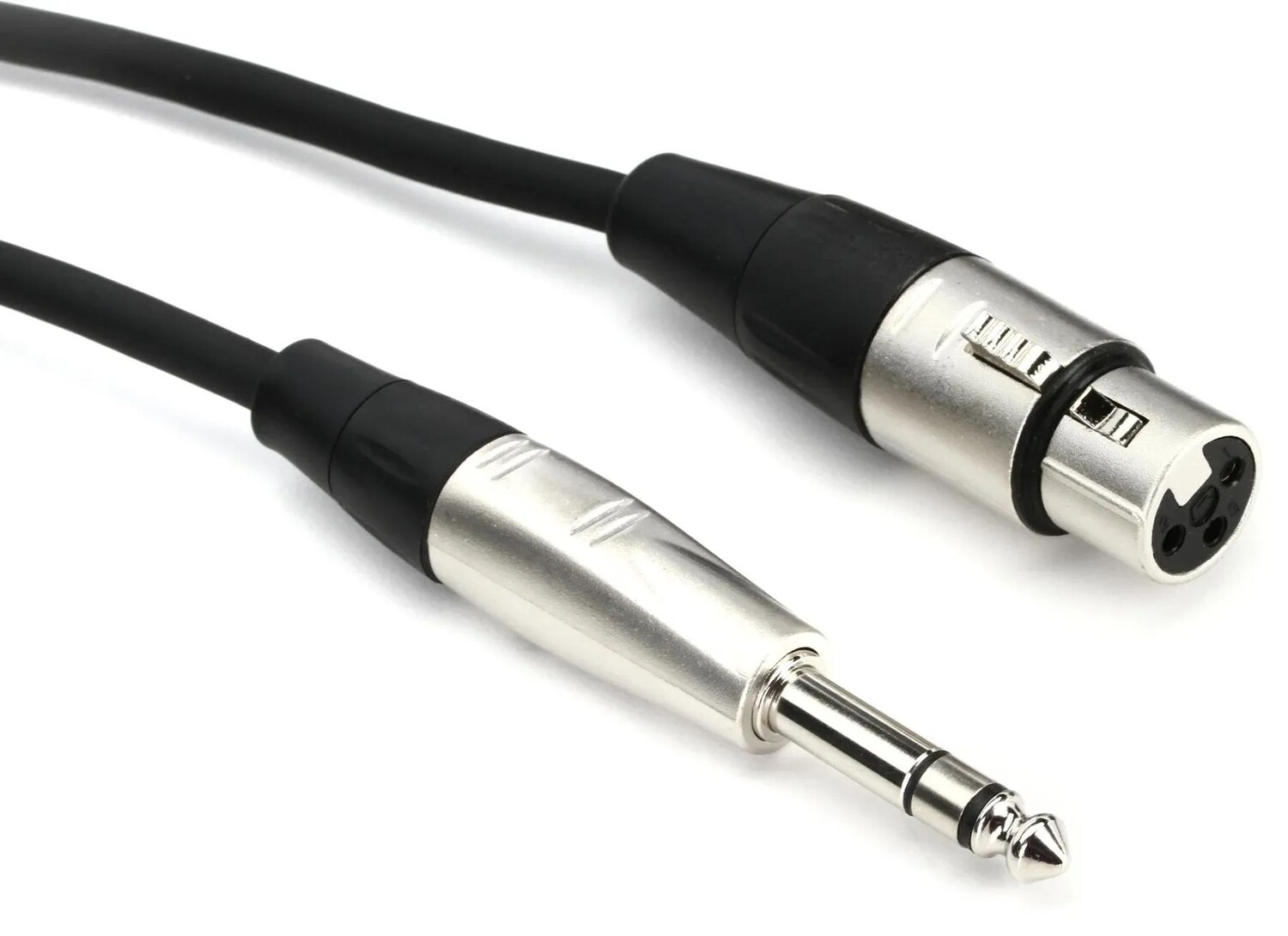 

Балансное межблочное соединение Hosa HXS-003 Pro — гнездо REAN XLR на штекер TRS 1/4 дюйма — 3 фута