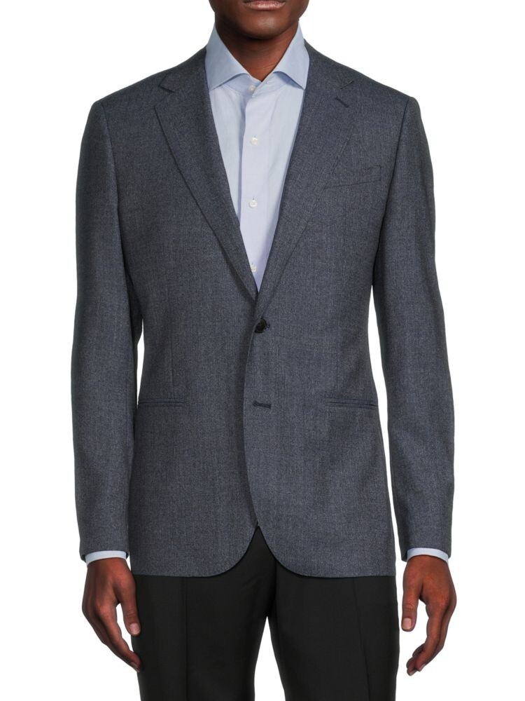 

Однобортный шерстяной пиджак Reiss, цвет Airforce Blue