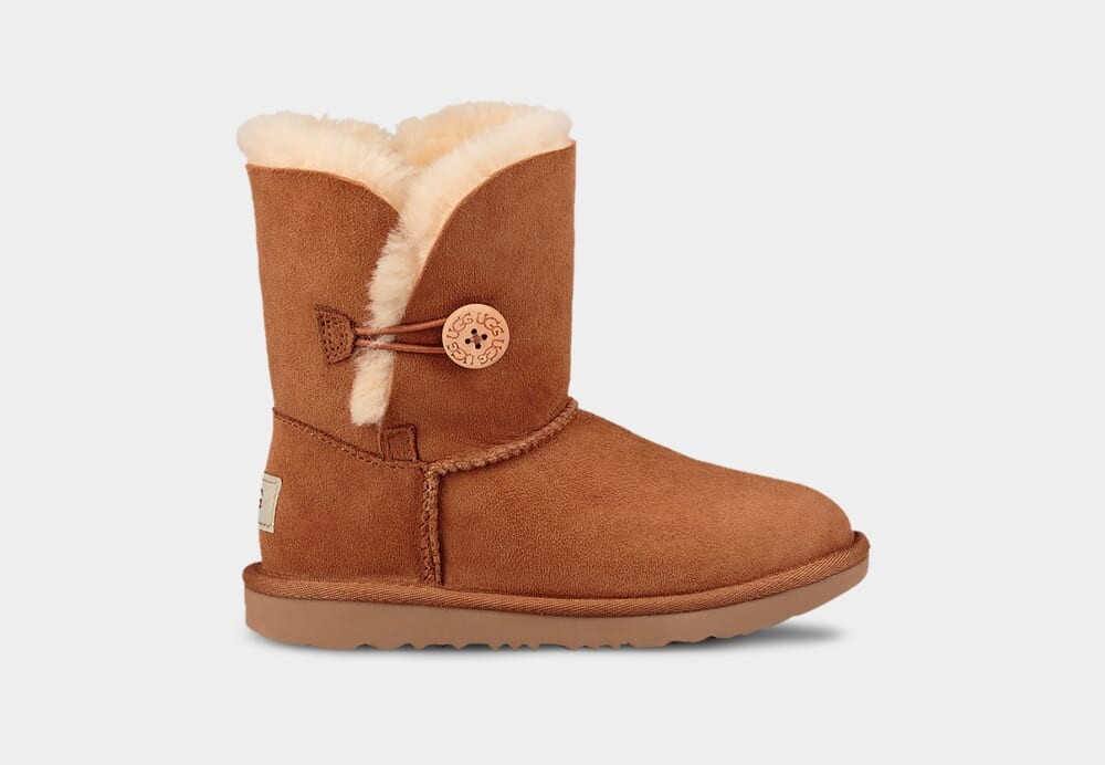 

Угги Bailey Button II Boot UGG, коричневый