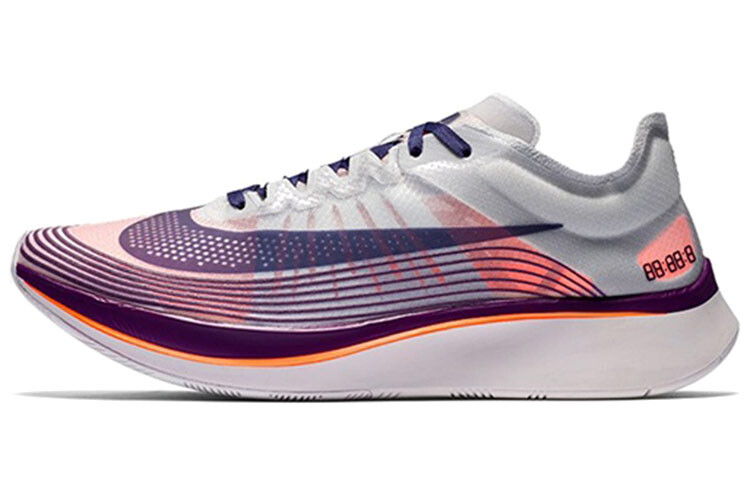 

Nike Zoom Fly фиолетовый оранжевый