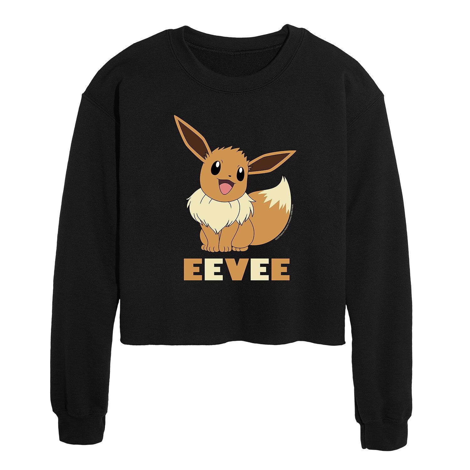 

Укороченный свитшот для подростков Pokemon Eevee Licensed Character