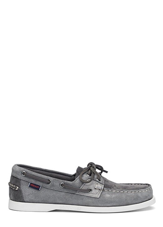

Кожаные серые мужские повседневные туфли Sebago, Серый