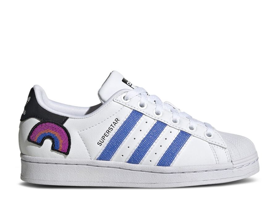 

Кроссовки adidas Superstar Big Kid, цвет Rainbow Decal