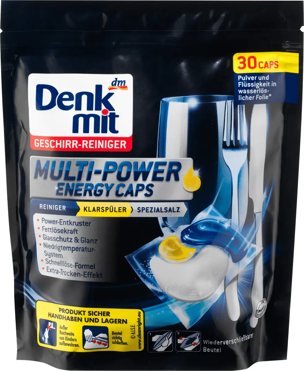 

Таблетки для посудомоечной машины Multi-Power Energy 30 шт. Denkmit