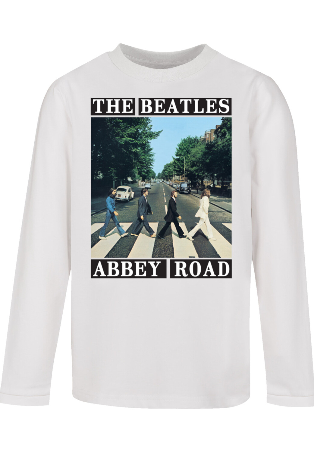 

Футболка F4NT4STIC Longsleeve The Beatles Abbey Road, белый