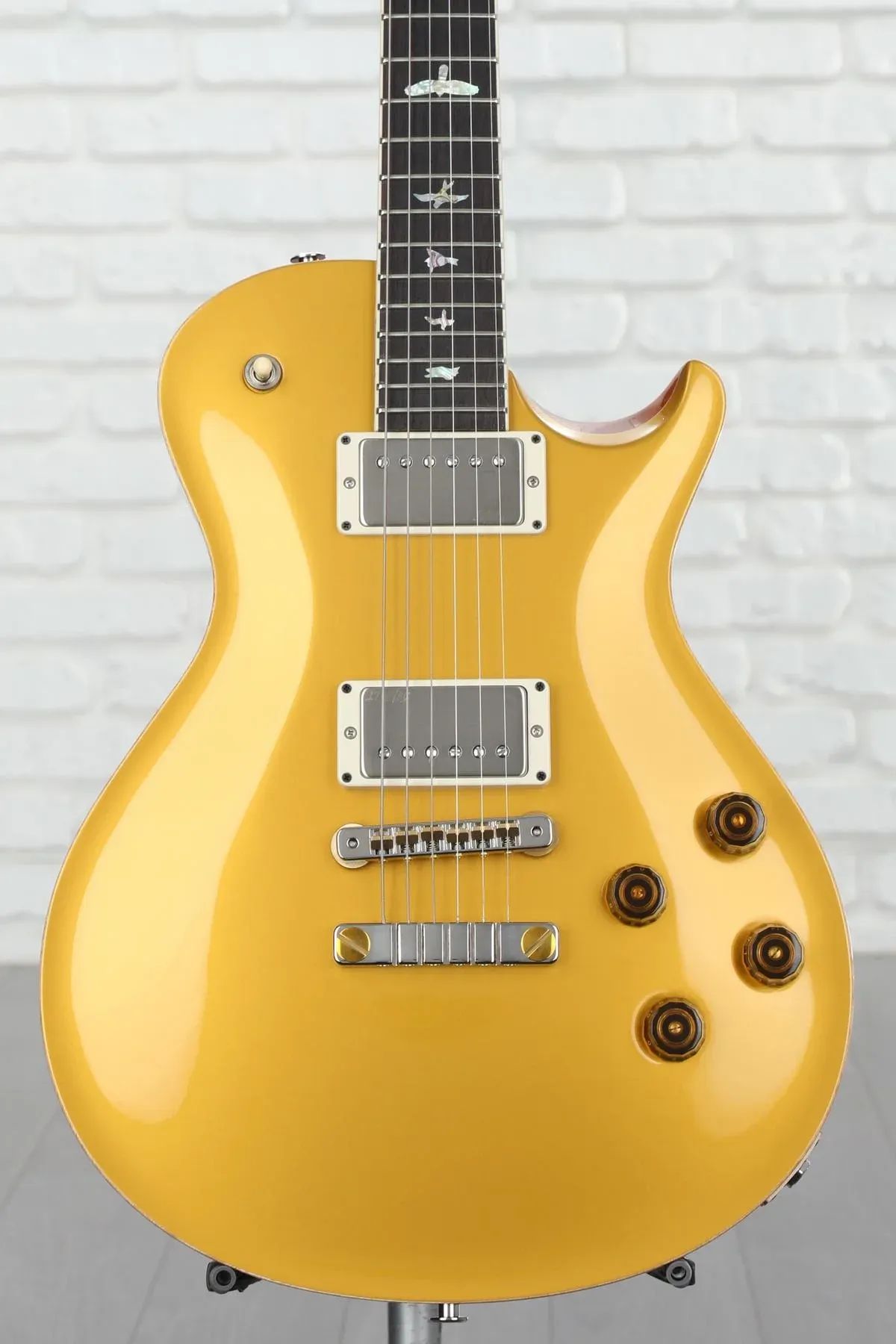 

Новая электрогитара PRS McCarty Singlecut 594 - золотой верх