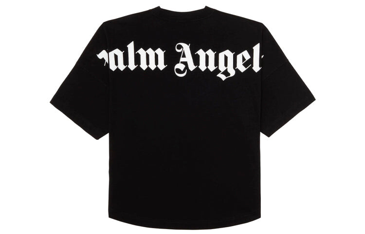 

Классическая футболка Palm Angels с логотипом, черный