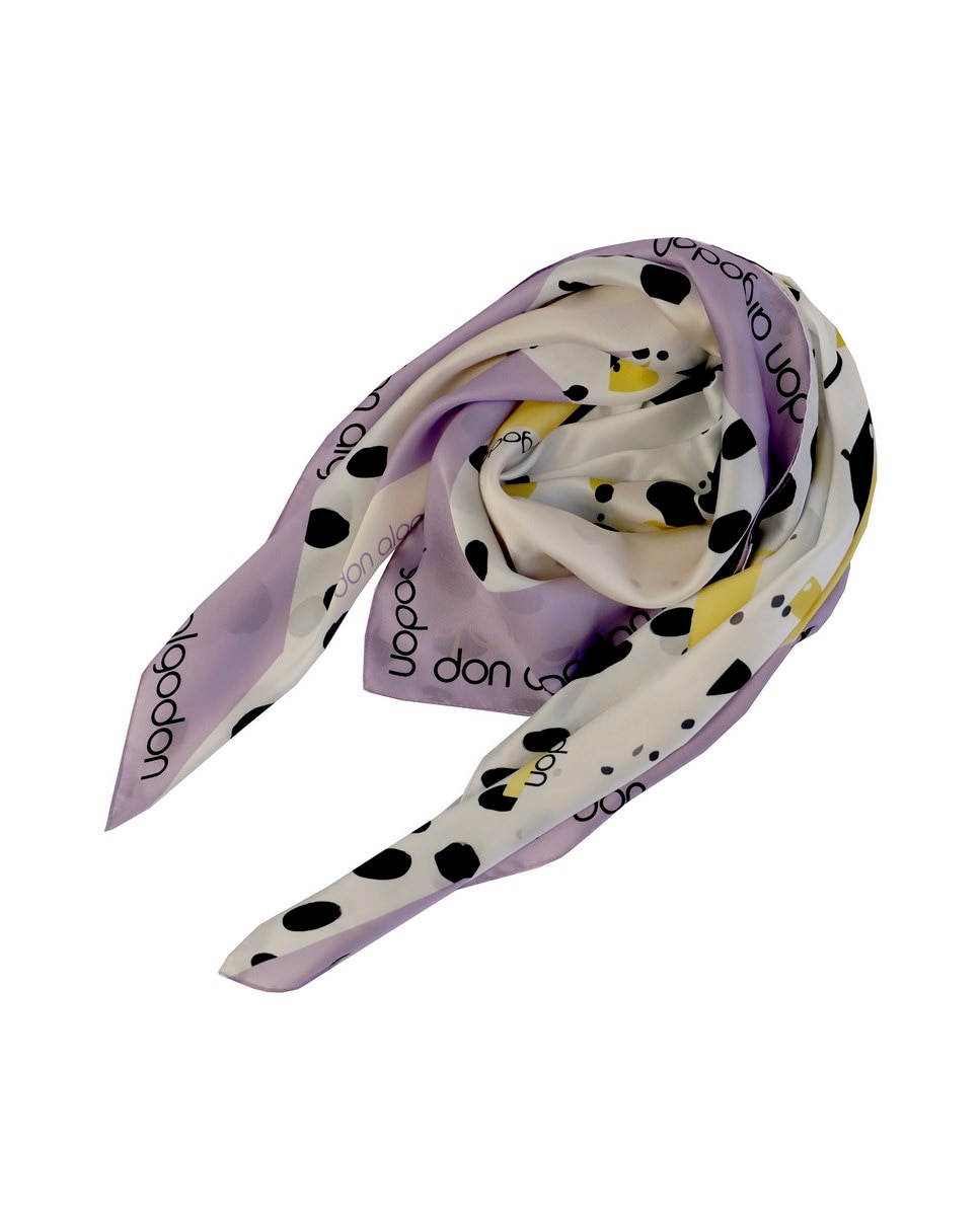 Женский шарф с разноцветным принтом Don Algodón, мультиколор женский небольшой квадратный шарф luna