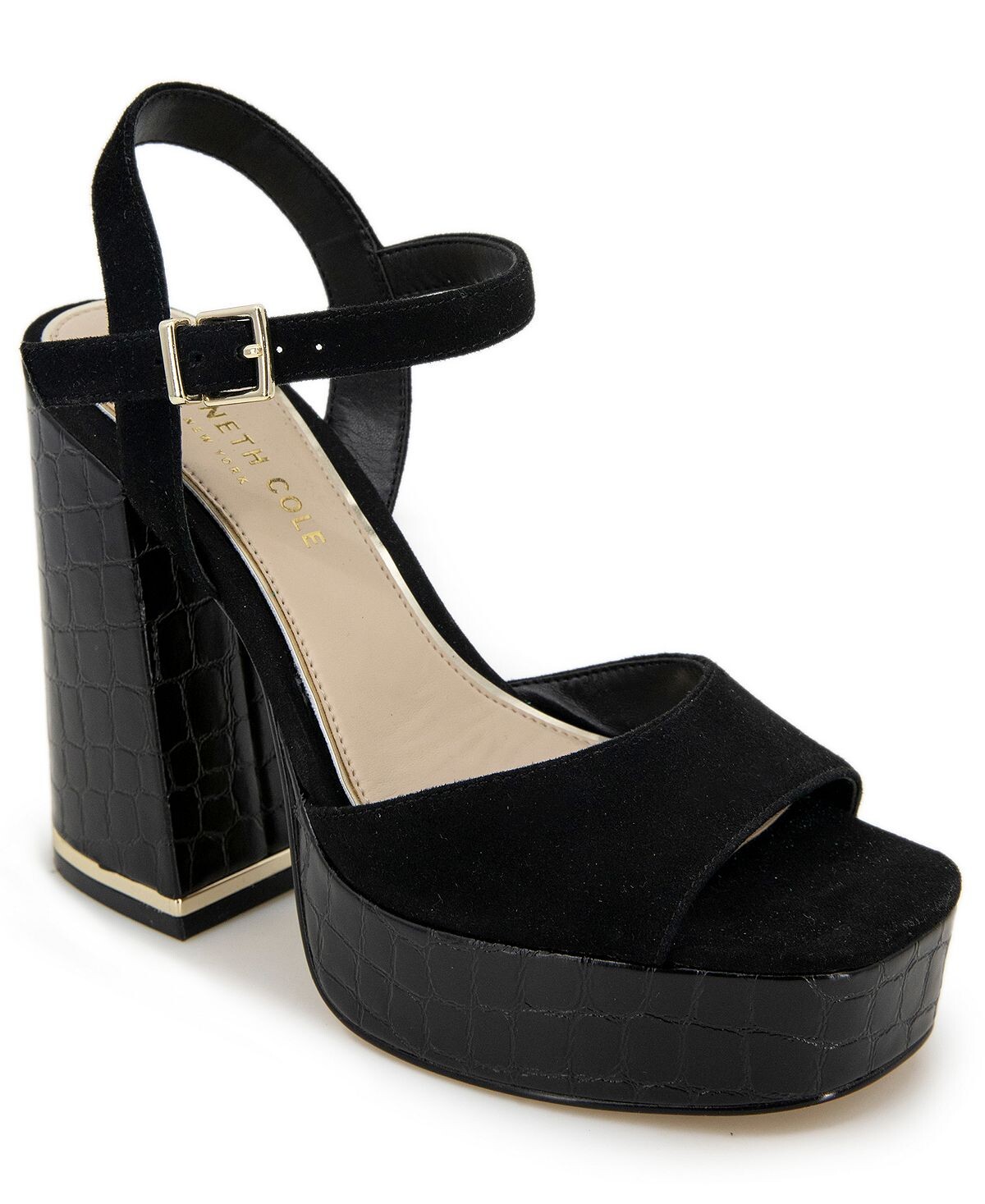 

Женские классические сандалии на платформе Dolly Kenneth Cole New York, черный