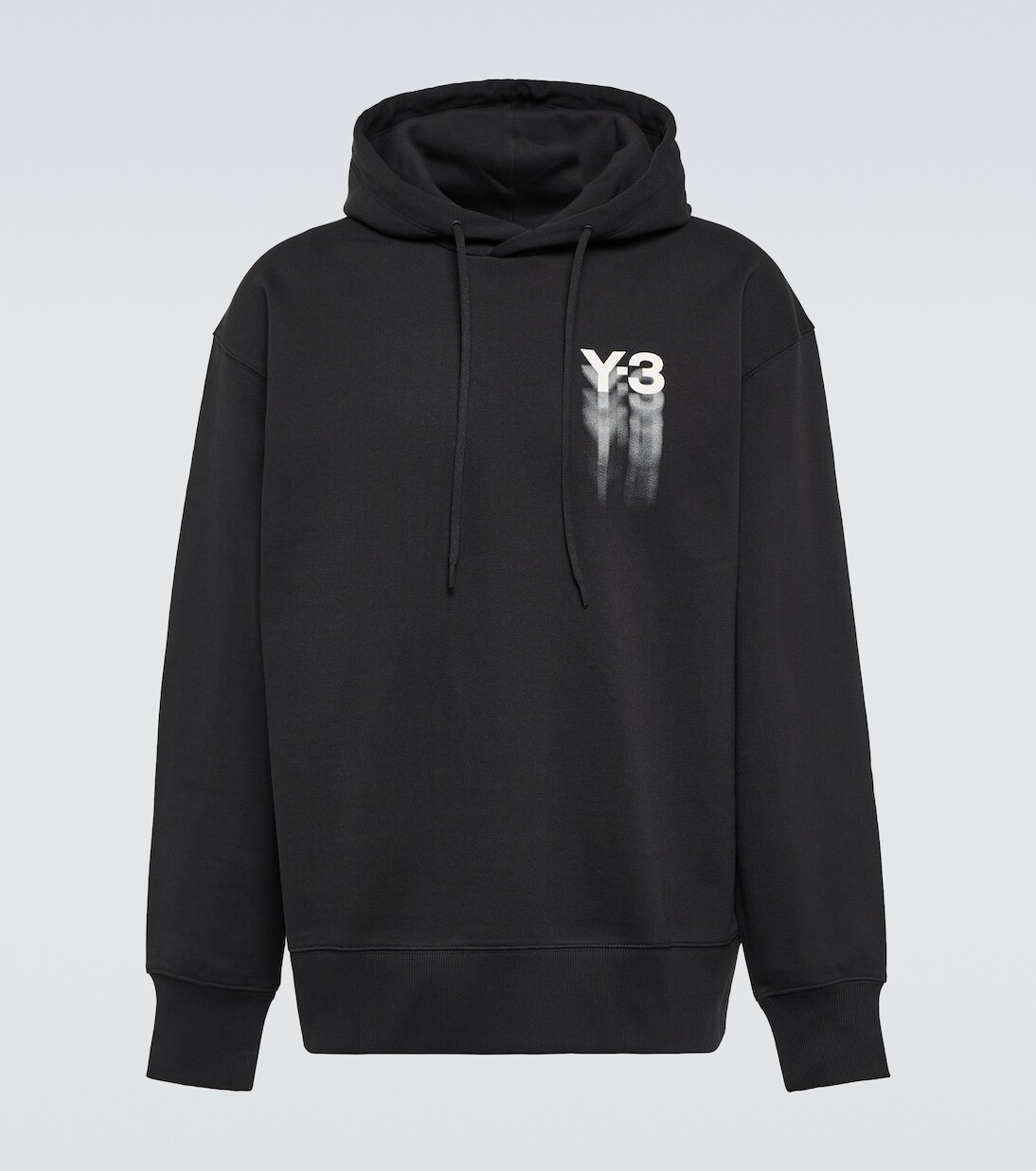 

Толстовка из хлопкового джерси Y-3, черный