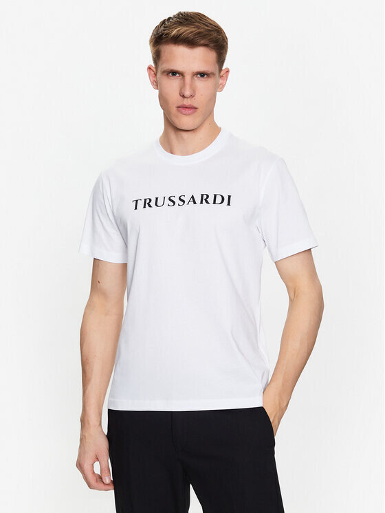 

Футболка стандартного кроя Trussardi, белый