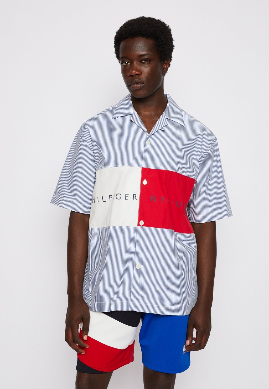 

Рубашка Exclusive Hilfiger Team Flag Tommy Hilfiger, синий