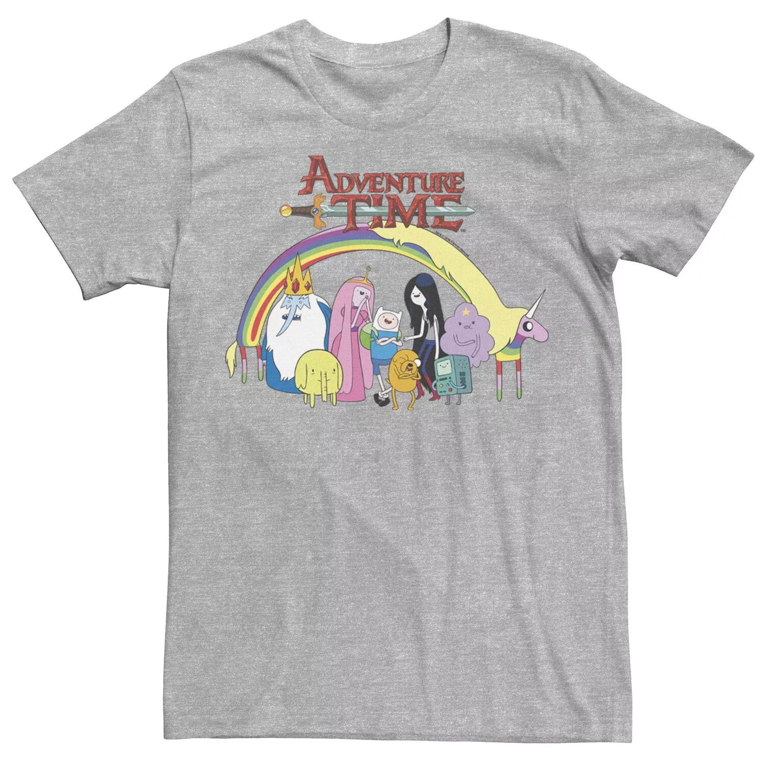 Мужская футболка Cartoon Network Adventure Time Original Group Shot ...