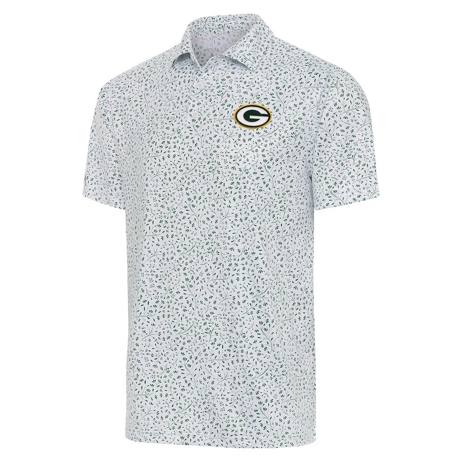 

Поло с коротким рукавом Antigua Green Bay Packers, белый
