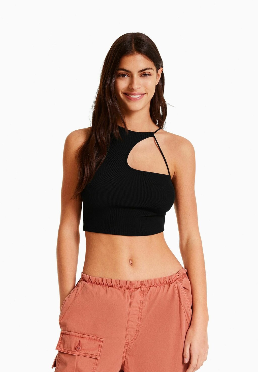 

Топ Bershka, черный