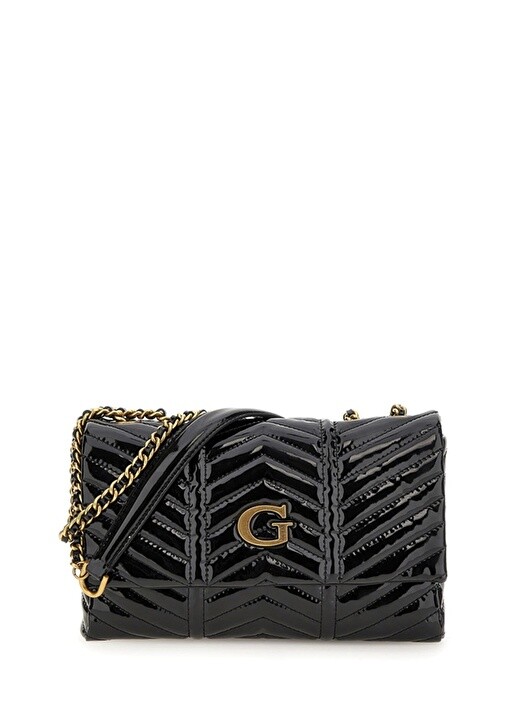 

Черная женская сумка через плечо Guess