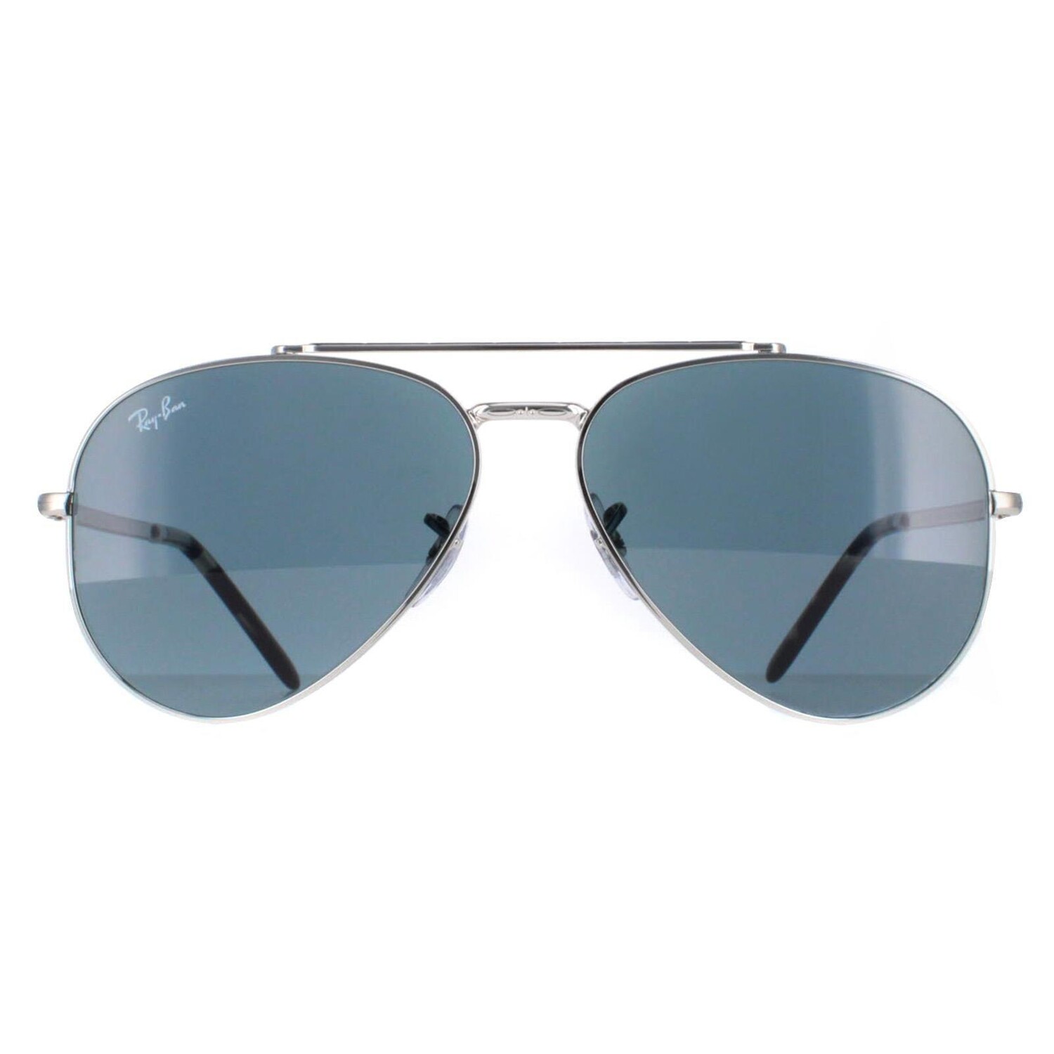 

Авиатор Полированный Серебристый Синий RB3625 Новый Авиатор Ray-Ban, серебро