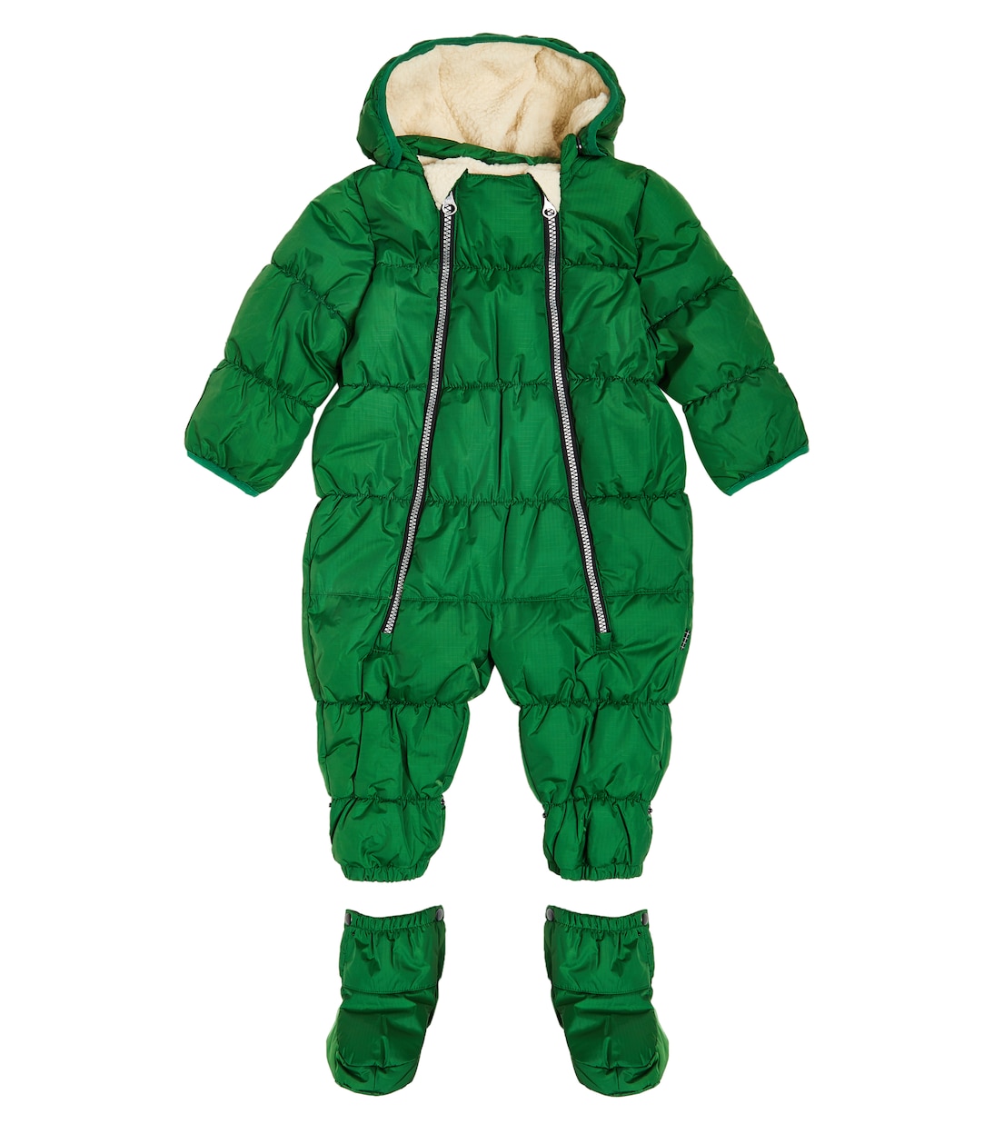 Детский зимний комбинезон hebe Molo, зеленый комбинезон molo размер 152 см зеленый