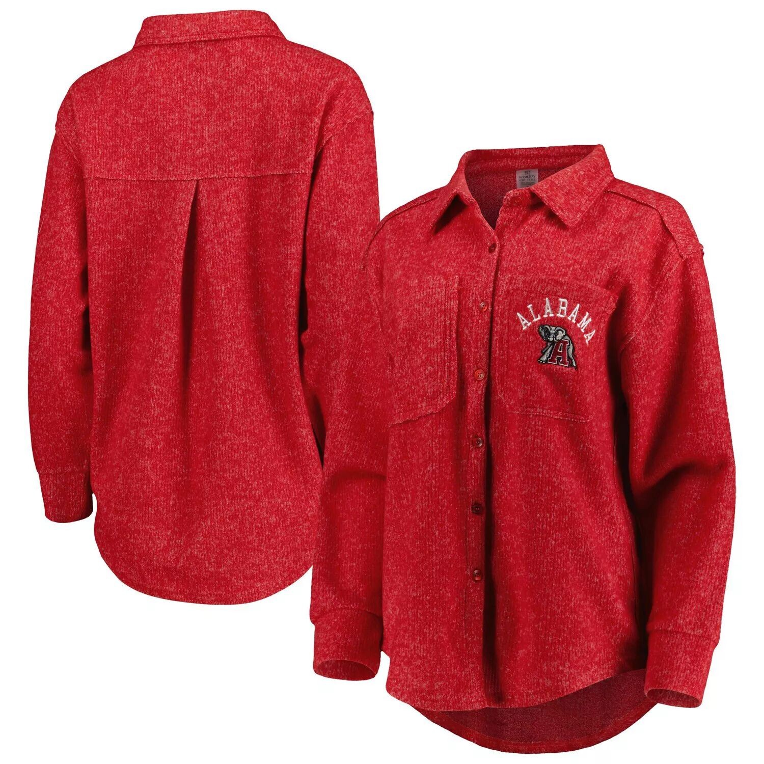 

Женская куртка на пуговицах Gameday Couture Crimson Alabama Crimson Tide Switch It Up Tri-Blend