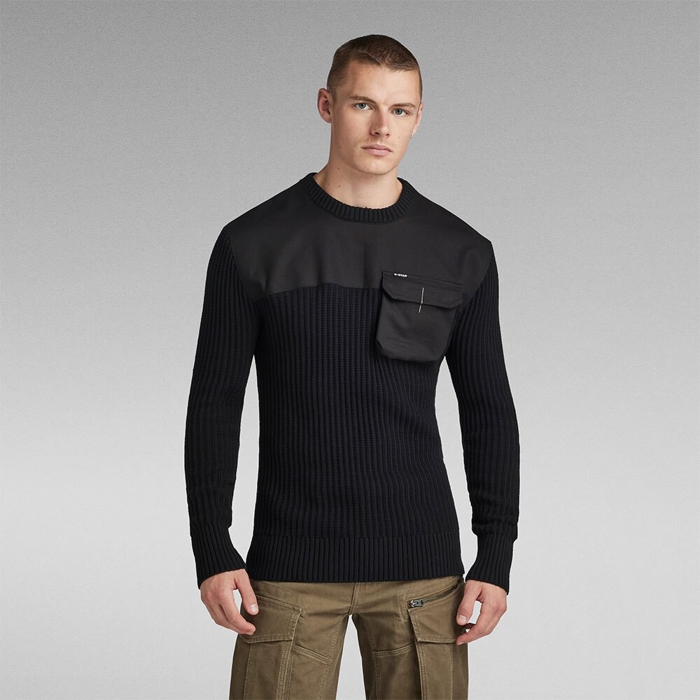 

Свитер G-Star Army R Crew Neck, черный