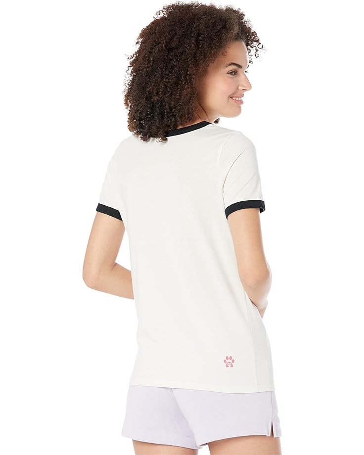 

Футболка SKECHERS Star Ringer Tee, цвет Snow White