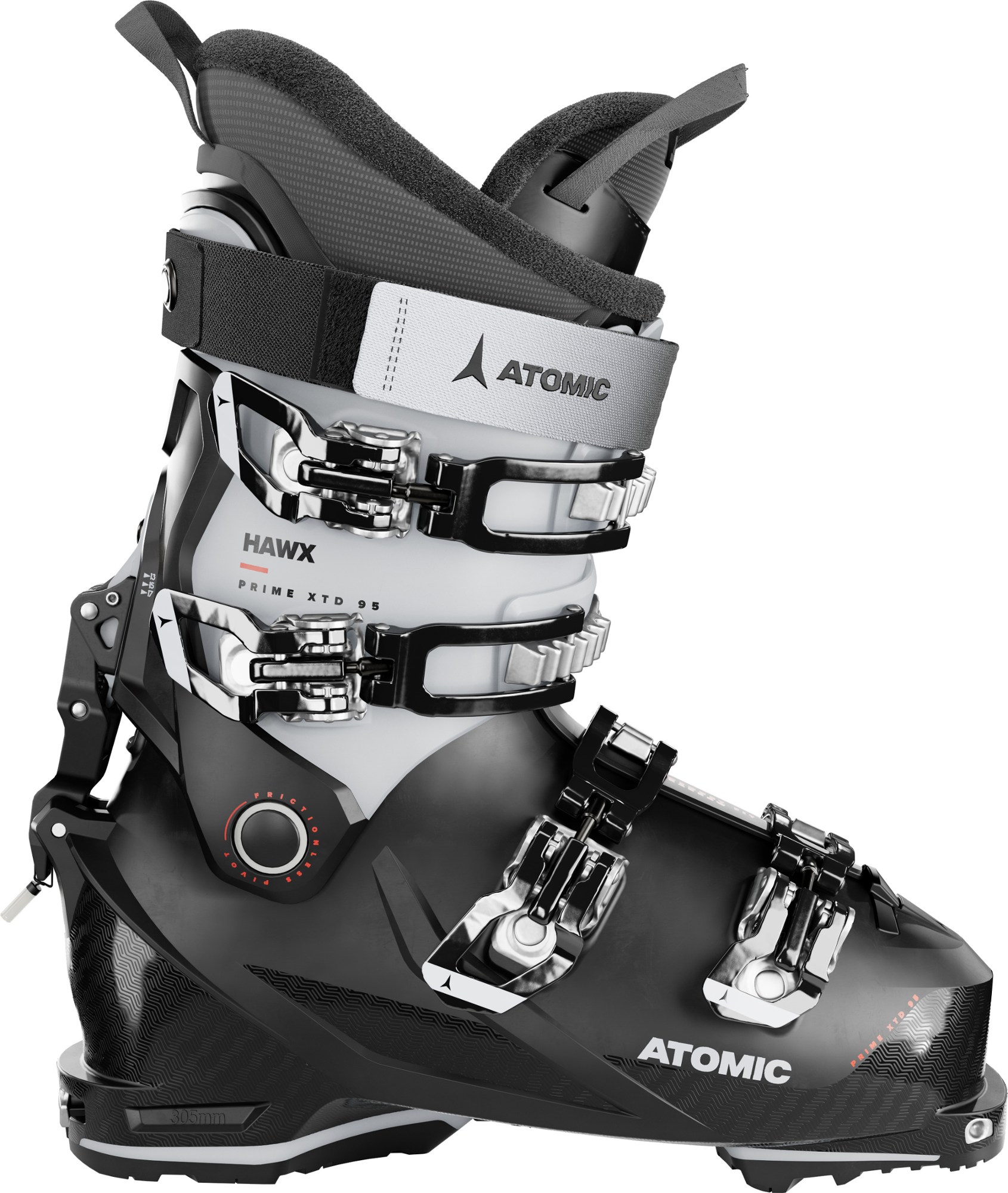 Лыжные ботинки Hawx Prime XTD 95 W GW - женские - 2023/2024 г. Atomic, черный ботинки женские atomic hawx ultra 115 sw gw лыжные чёрный