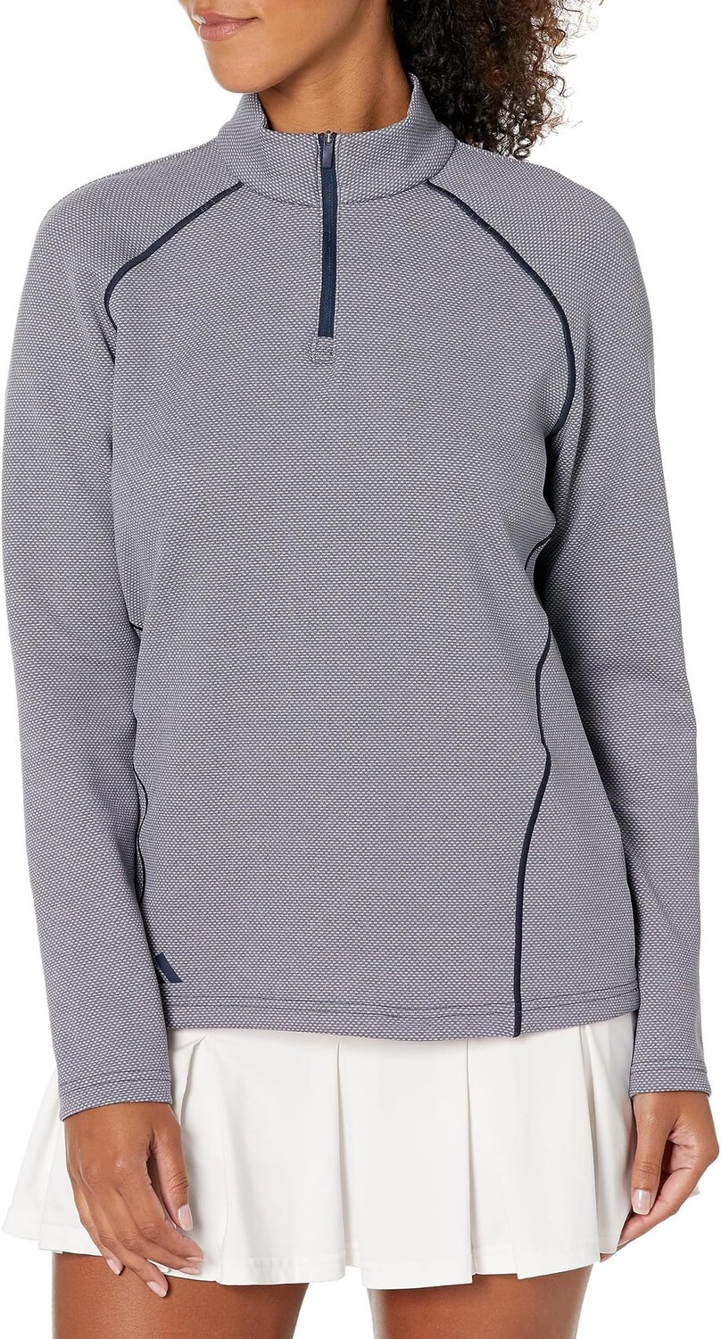 

Пуловер на молнии 1/4 adidas, цвет Collegiate Navy