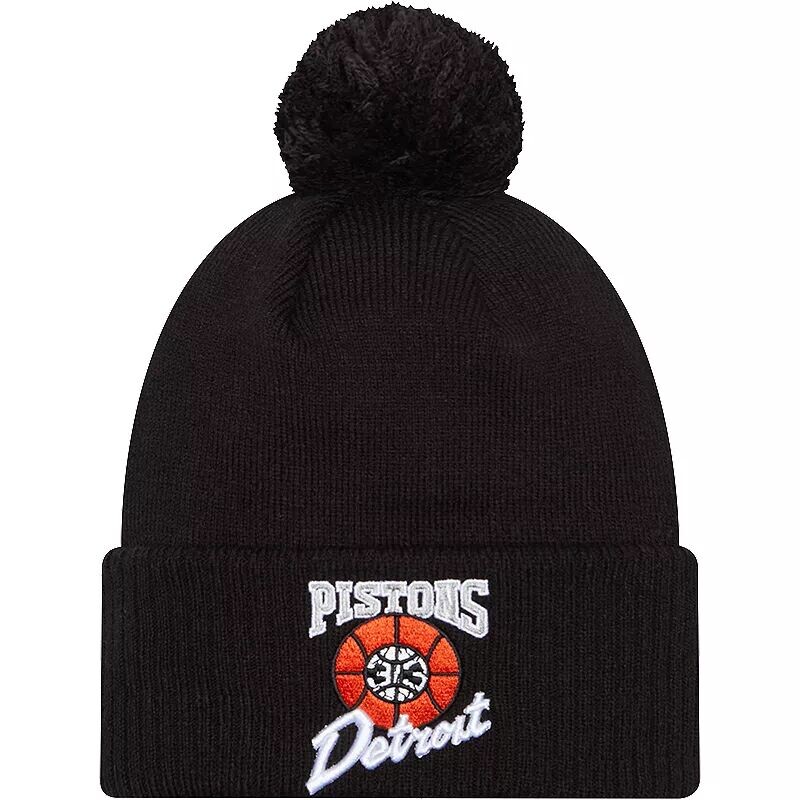 

Альтернативная вязаная шапка New Era 2023-24 City Edition Detroit Pistons