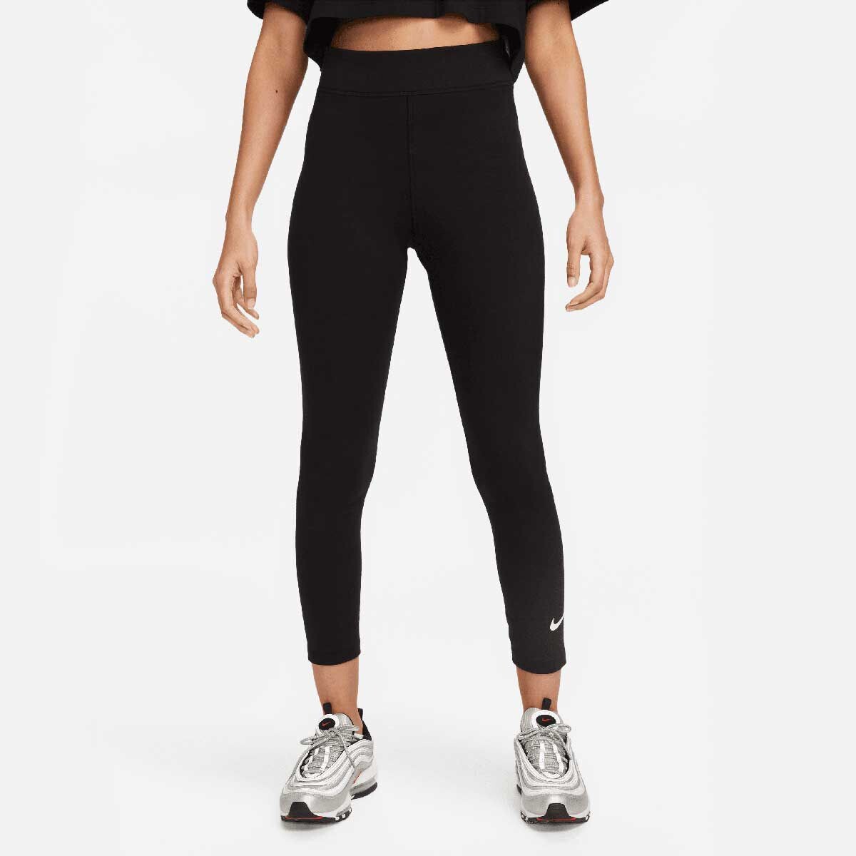Леггинсы W Classics 7/8 Tight Nike, цвет Schwarz/Schwarz