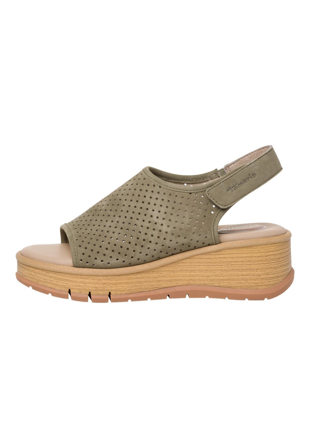 

Босоножки на платформе COMFORT Tamaris, цвет sage